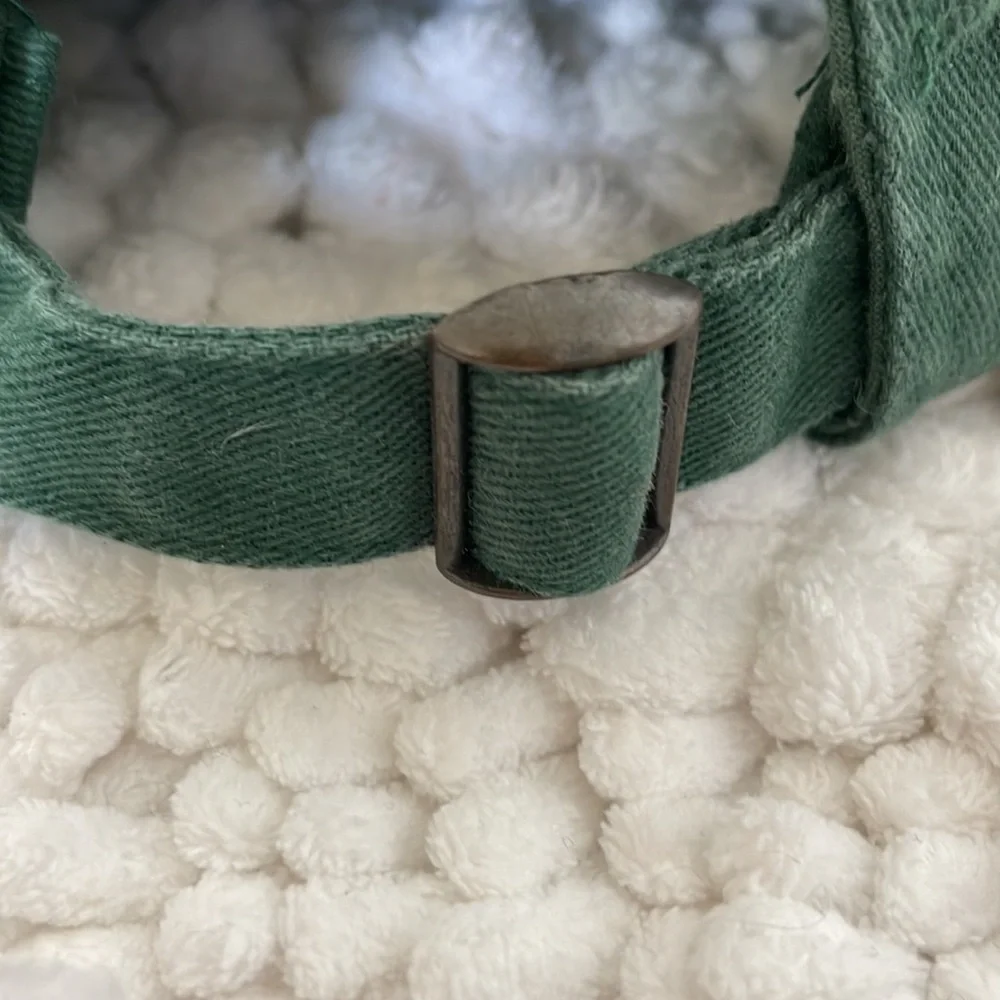 VINEYARD VINES baseball hat cap green 100% cotton adjustable blue whale logo - Picture 4 of 7